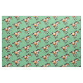 Galloping pinto Horse Stof (Fat Quarter)