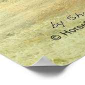 Galloping Shire Poster (Hoek)