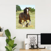 Galloping Shire Poster (Thuiskantoor)
