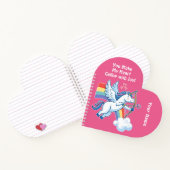 Galloping Unicorn Cupid’s Love Magic  Notitieboek (Binnen)