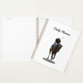 Galloping volbloed paard dagelijkse planner (Display)