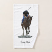 Galloping volbloed paard handdoek (Handdoek)