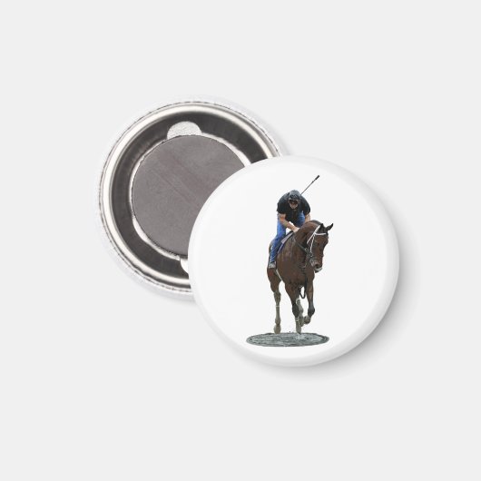 Galloping volbloed paard Solid Magnet (Voorkant / Achterkant)