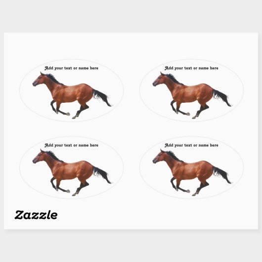 Galloping volbloed Sticker (Vel)