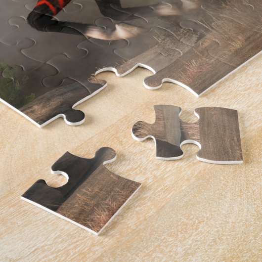 Galloping Warrior Horse Legpuzzel (Zijkant)