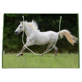 Galloping White Horse Large Cadeautasje (Voorkant)
