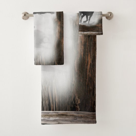 Galloping Wild Horses Bad Handdoek (Insitu)