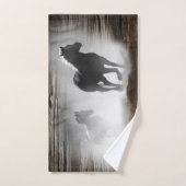 Galloping Wild Horses Bad Handdoek (Handdoek)