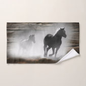 Galloping Wild Horses Bad Handdoek (Handdoek)