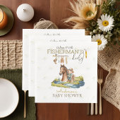 Gallops en Gills Fisherman's Derby Baby shower Servet
