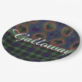 Galloway clan Pset Scottish kilt tartan Papieren Bordje (Gekanteld)