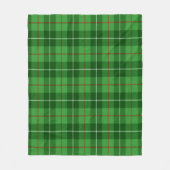 Galloway District Plaid Fleece Deken (Voorkant)