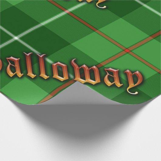 Galloway District Tartan Cadeaupapier (Hoek)