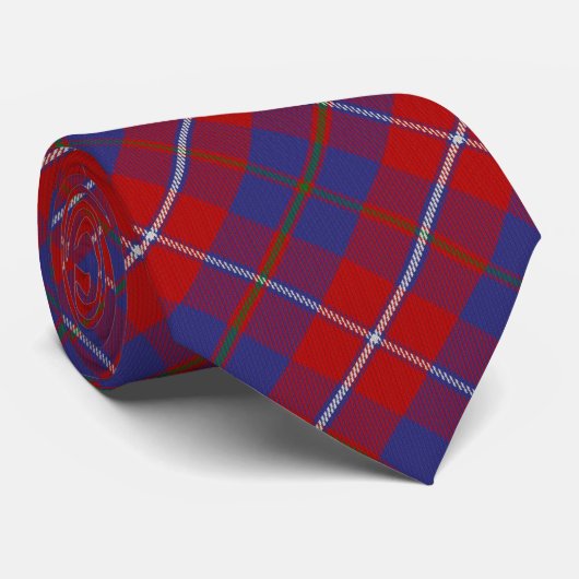 Galloway District Tartan Stropdas (Opgerold)