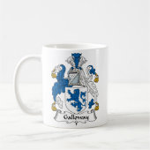 Galloway Family Crest Koffiemok (Links)