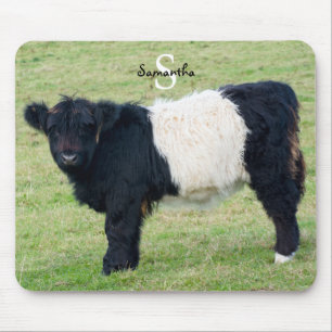 Galloway-muis met riem muismat