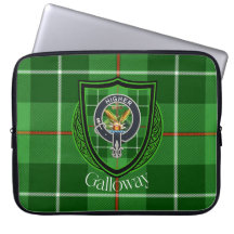 Galloway Schotse Clan Tartan en Wapen 
