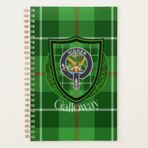 Galloway Schotse Clan Tartan & Wapen