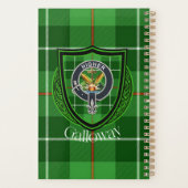 Galloway Schotse Clan Tartan & Wapen Planner (Achterkant)