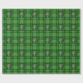 Galloway Scottish Clan Tartan & Crest Cadeaupapier (Vlak)