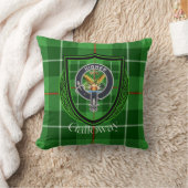 Galloway Scottish Clan Tartan & Crest Kussen (Deken)