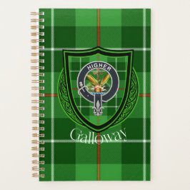 Galloway Scottish Clan Tartan & Crest Planner