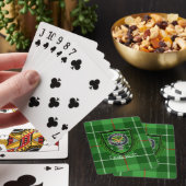 Galloway Scottish Clan Tartan & Crest Pokerkaarten (Insitu)