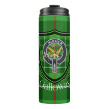 Galloway Scottish Clan Tartan & Crest