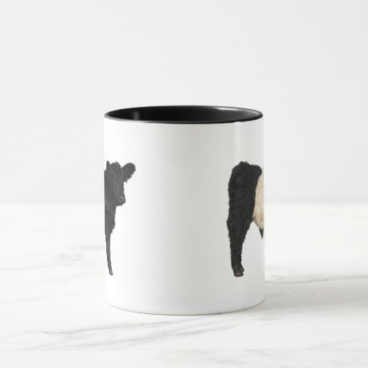 Galloway Steer Cutout Mok (Midden)