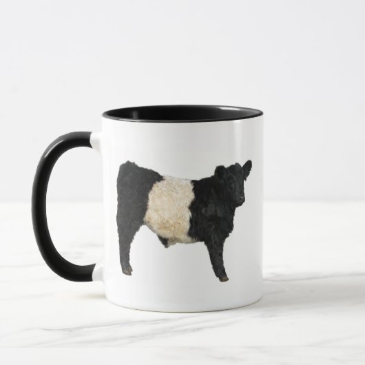 Galloway Steer Cutout Mok (Links)