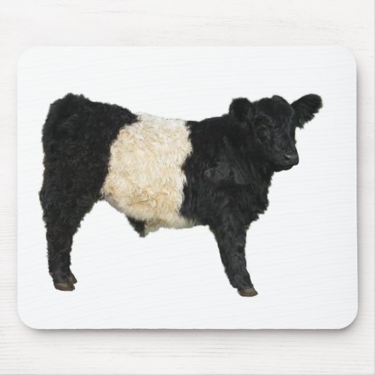 Galloway Steer Cutout Muismat (Voorkant)