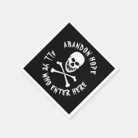 Gallows Humor Dante's Inferno Skull Crossbones
