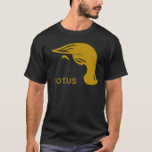 Gallows Trump PedOToUS POTUS GOLD T-shirt (Voorkant)