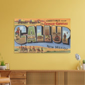 Gallup, New Mexico - Large Letter Scenes 2 Canvas Afdruk (Insitu (Woonkamer))