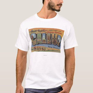 Gallup, New Mexico - Large Letter Scenes 2 T-shirt