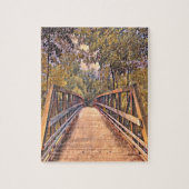 Gallup Park Ann Arbor Michigan Bridge Puzzle Legpuzzel (Verticaal)