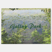Gallup Park in de haven van Ann Magneet (Voorkant)