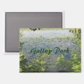 Gallup Park in de haven van Ann Magneet (Voorkant / Achterkant)