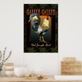 Gallus Gallus International Poster (Keuken)