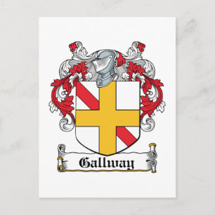 Gallway Family Crest Briefkaart