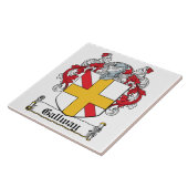 Gallway Family Crest Tegeltje (Zijkant)