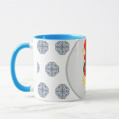 Galo de Barcelos Mug – Portuguese Rooster Azulejo  Mok (Links)