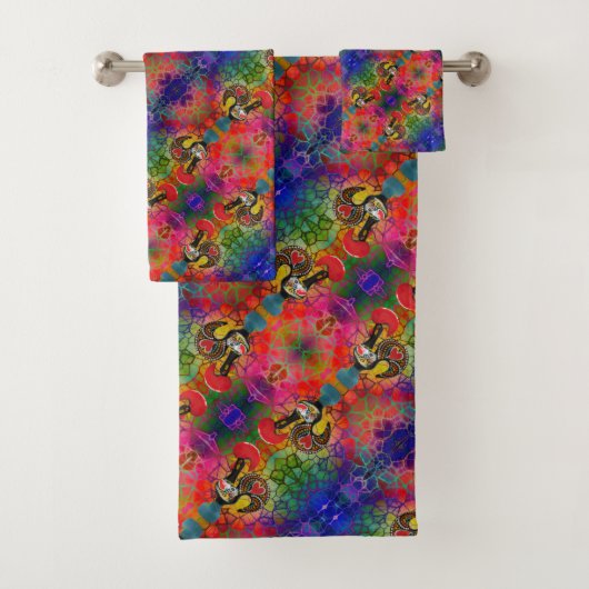 Galo de Barcelos, Portugal Bad Handdoek (Insitu)