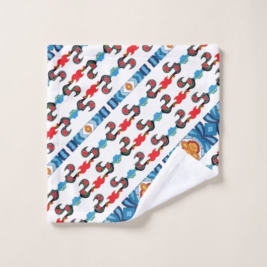 Galo de Barcelos, Portugal Bad Handdoek (Wasdoekje)