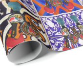 Galo de Barcelos, Portugal Cadeaupapier (Rol Hoek)