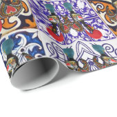 Galo de Barcelos, Portugal Cadeaupapier (Rol Hoek)