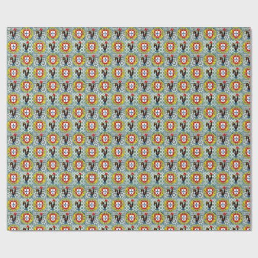 Galo de Barcelos, Portugal Cadeaupapier (Vlak)