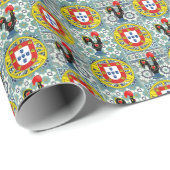 Galo de Barcelos, Portugal Cadeaupapier (Rol Hoek)