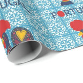 Galo de Barcelos, Portugal Cadeaupapier (Rol Hoek)