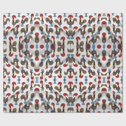 Galo de Barcelos, Portugal Cadeaupapier (Vlak)